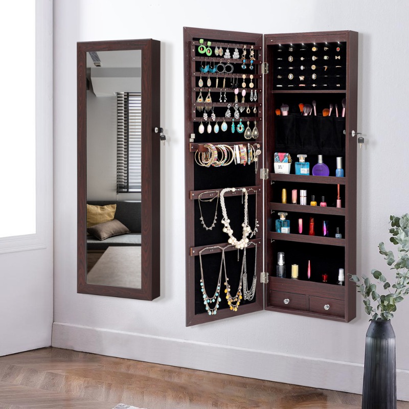 مرآة لتزيين الجسم بالكامل، مرآ - مراجعة Full Length Mirror Jewelry Armoire وسعره