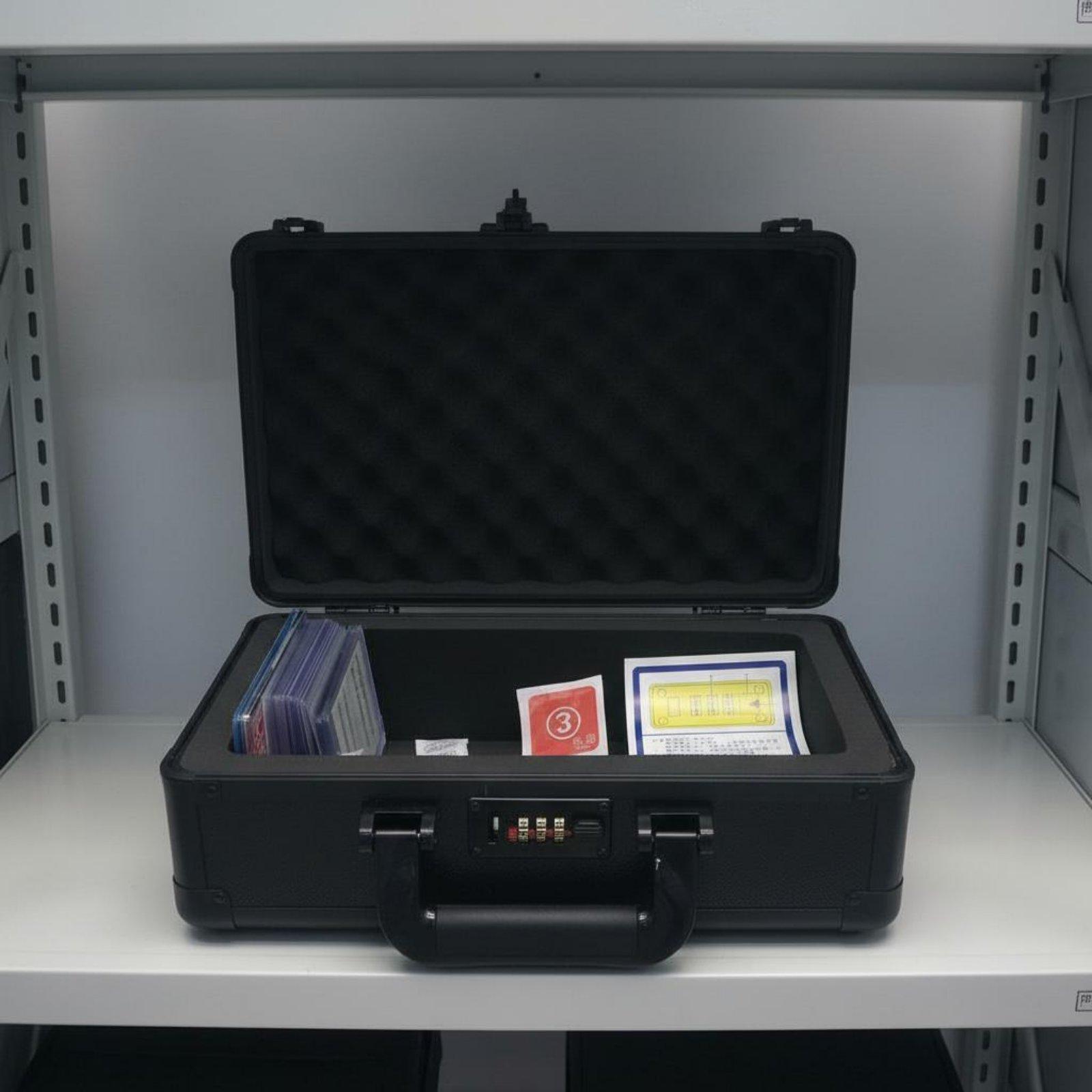 حاوية بطاقات قابلة للقفل مع مق - مراجعة Storage وسعره