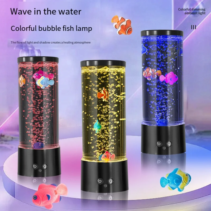 مصباح ليد للأسماك مع جهاز تحكم - مراجعة Floating Nightstand With Led Light وسعره