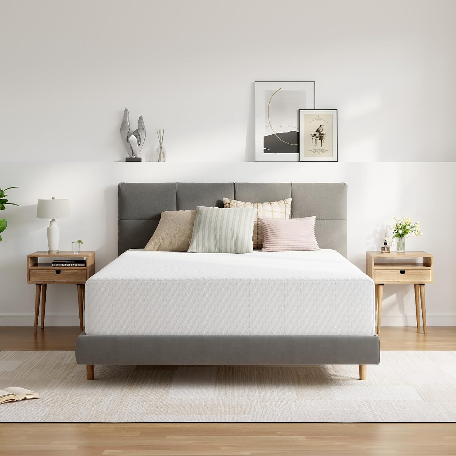 مرتبة ميموري فوم بحجم كينج 12  - مراجعة Memory Foam Mattress In A Box Queen وسعره