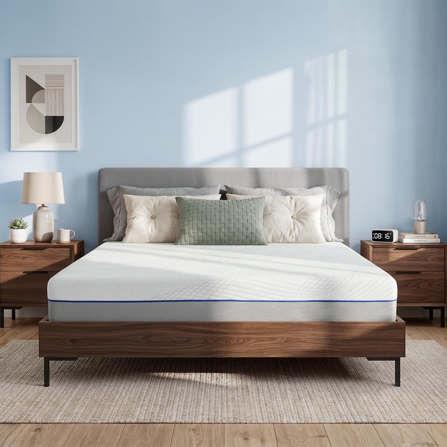 مرتبة بحجم كوين، سمكها 12 بوصة - مراجعة Memory Foam Mattress In A Box Queen وسعره