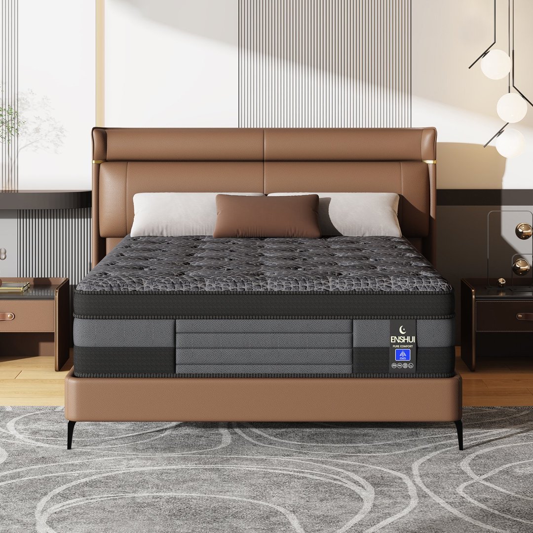 مرتبة ميموري فوم مقاس 12/14 بو - مراجعة Memory Foam Mattress In A Box Queen وسعره