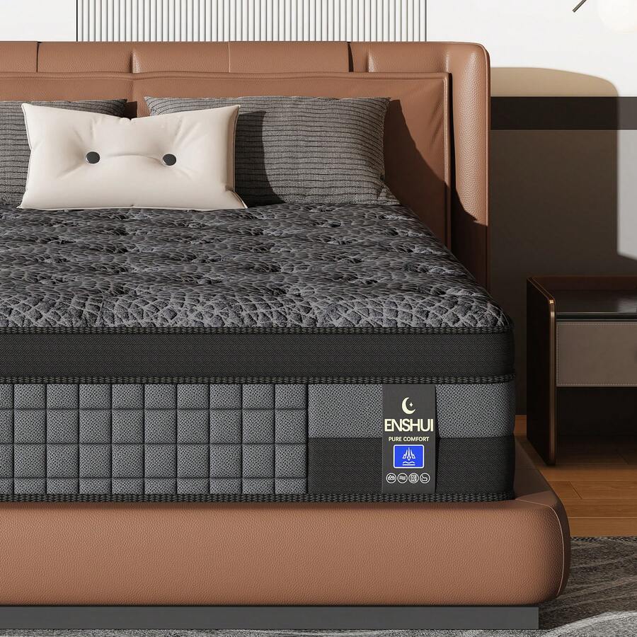 مرتبة بحجم كوين وكينج، 12/14 ب - مراجعة Memory Foam Mattress In A Box Queen وسعره
